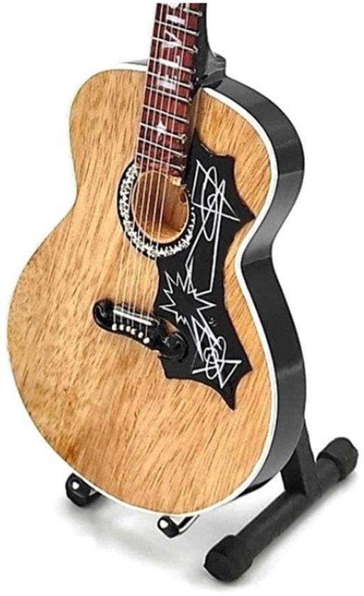 Miniatuur replica Epiphone EJ-200E gitaar - Elvis Presley
