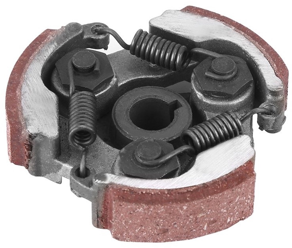 Cosensi- Motorfietskoppeling Aluminium - Koppeling 2-takt 47/49 cc - Koppelingsplaat met 3 veren - Geschikt voor ATV/Dirt bike - Duurzaam en betrouwbaar - Afmetingen 7,5 x 1,7 cm