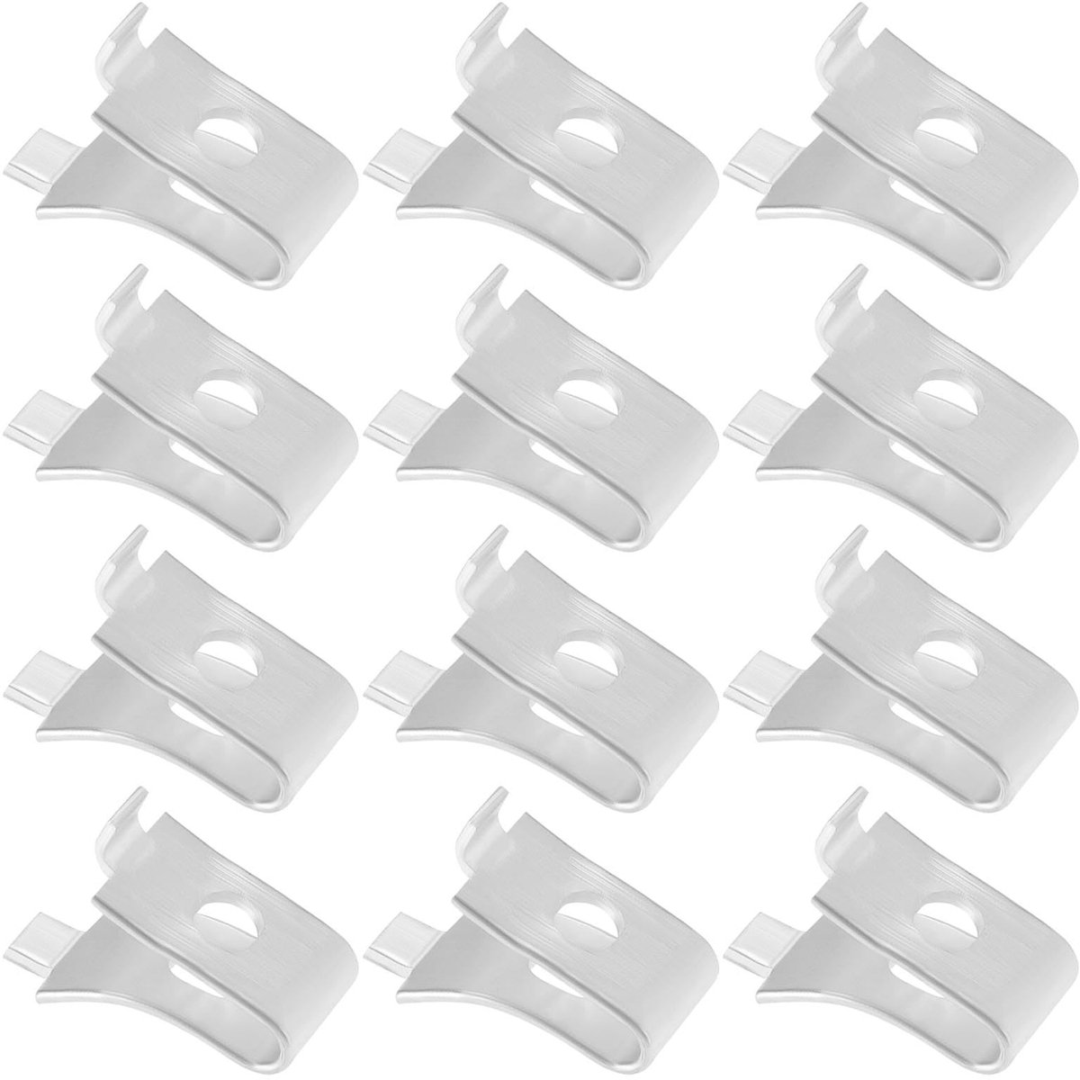 Cosensi- Plankbeugel 40 Stuks - Aluminiumlegering - Verstelbare Planksteun - Plankbeugelclips - Praktische Plankaccessoires - Duurzaam en Stevig