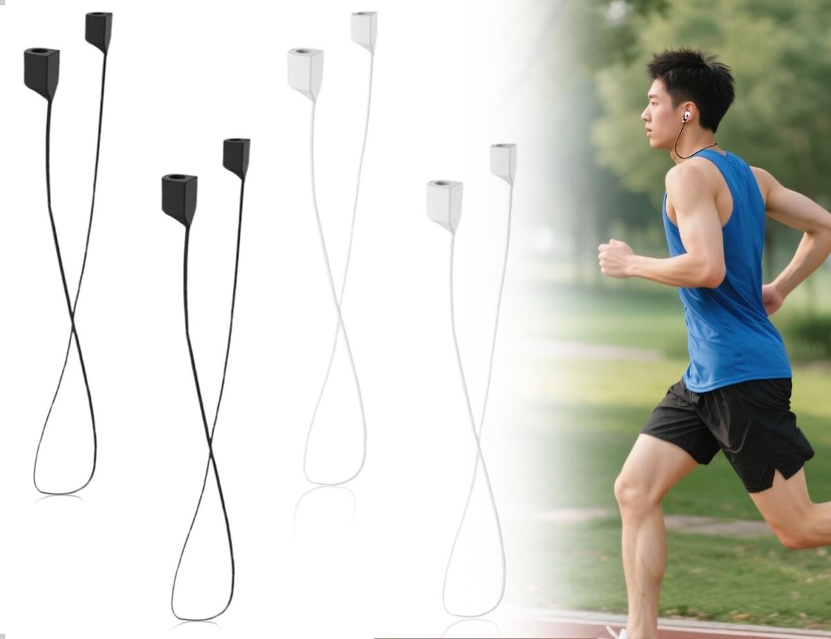 Cosensi - Silicone Hoofdtelefoonriem voor Draadloze Hoofdtelefoons (4 Stuks)
