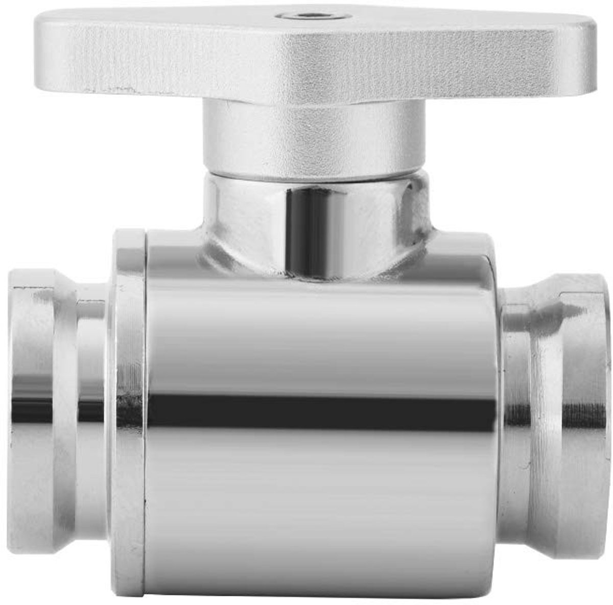 Cosensi- Waterkoelingklep G1/4" - Messing Kogelklep - Handvat - Computer Waterkoeling Systeem - Hoogwaardige Constructie - 37 mm Lengte - Koelklep