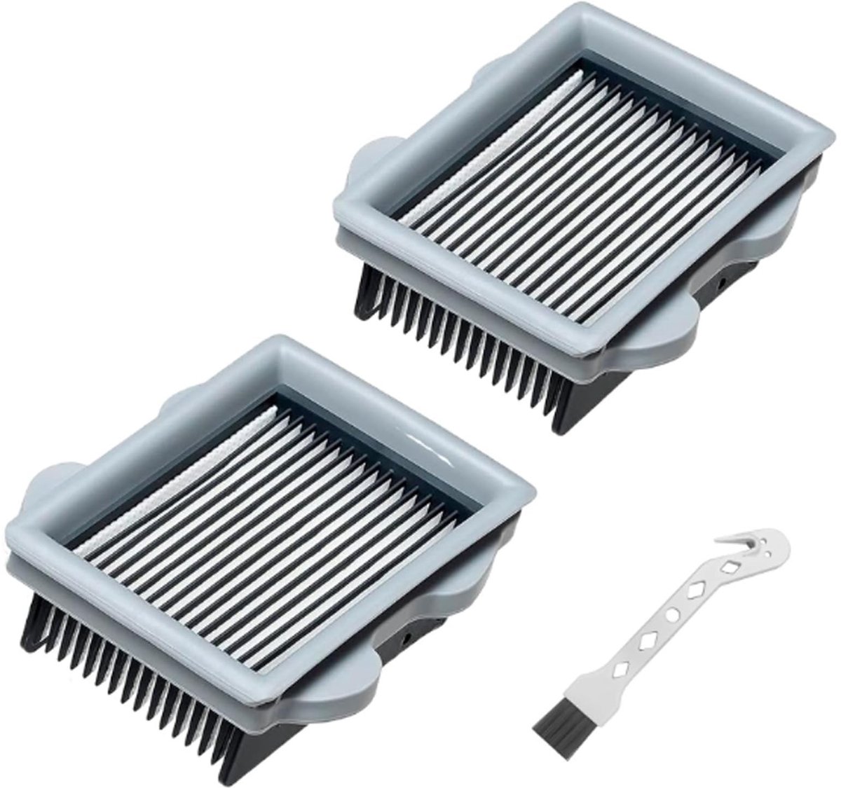 Cosensi- Vacuümfilters Set van 2 - A10 Plus/A10 Ultra - Voormotorfilter - Hoogwaardige Materialen - Eenvoudige Vervanging - Verbeterde Luchtkwaliteit - Stofzuigerfilters