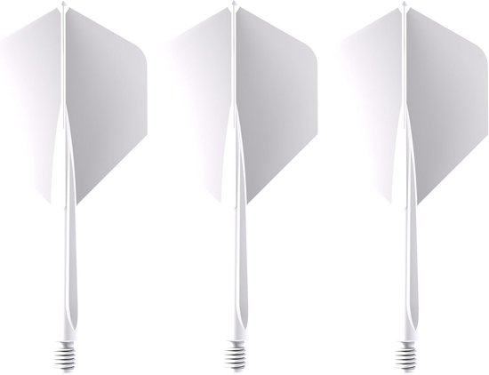 Geïntegreerde Dartpijlen Shafts en Flights Set in Sterk Polymeer — afbeelding 5