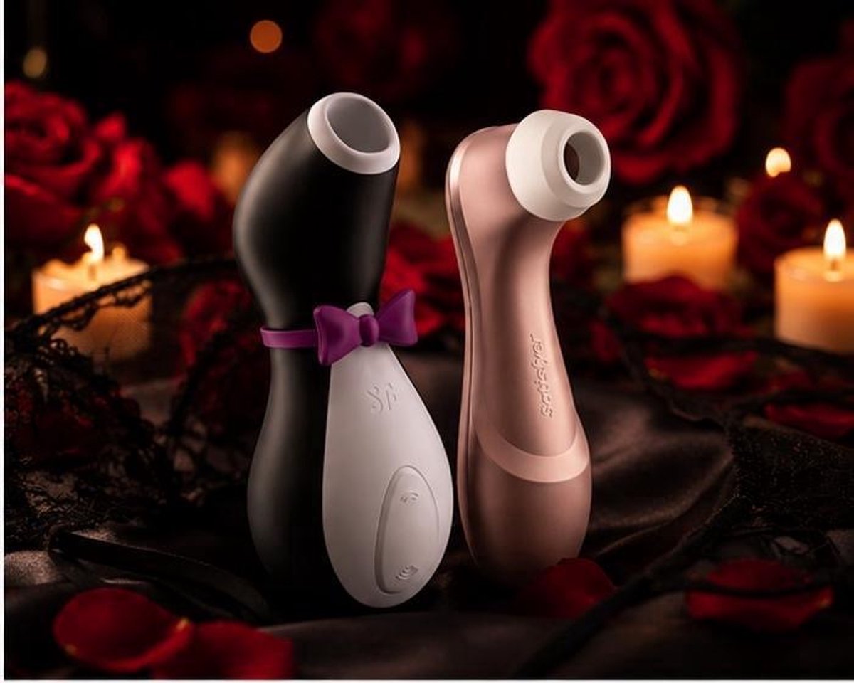 Penguin vibrator combideal samen met satisfypro2 in 1 koop de beste clitoris stimulator's