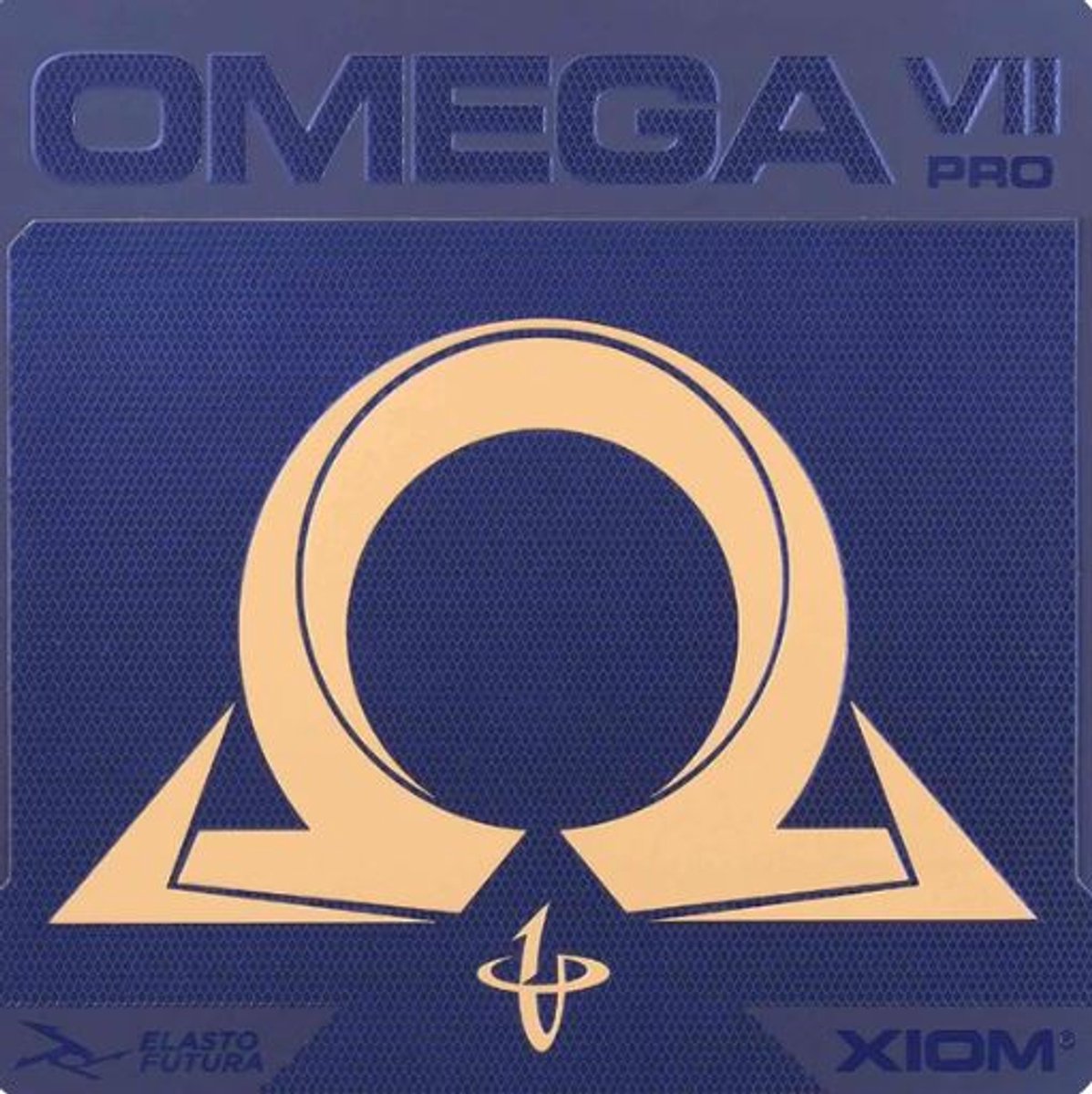 Xiom Omega 7 Pro - Zwart - 2.0 - Tafeltennis Rubbers
