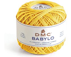 DMC - Babylo maat 5, in kleuren - haakgaren | Ideaal voor decoratie en hoogwaardige kleding - haaknaald nr. 1.75 of 2 | 50 g - 133 m - 26 kleuren