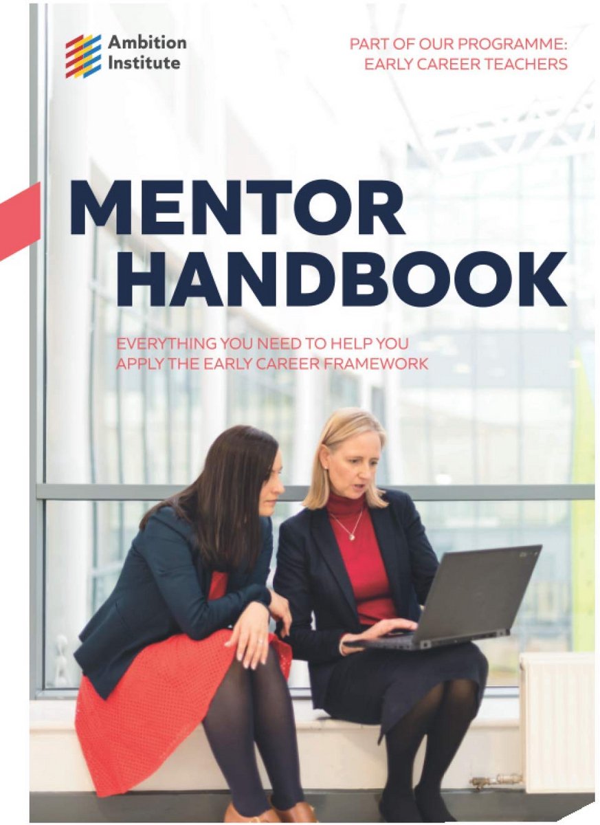 Handboek Mentor: Essentiële Gids voor Begeleiding NQTs via het Early Career Framework