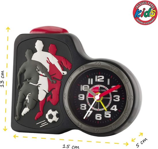 Kinderwekker Voetballer 3D Stil Looptijd — afbeelding 5
