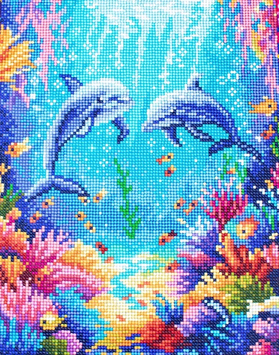 Diamond Painting - Sea Life - Leven in de Zee - Letistitch 28 x 36 cm