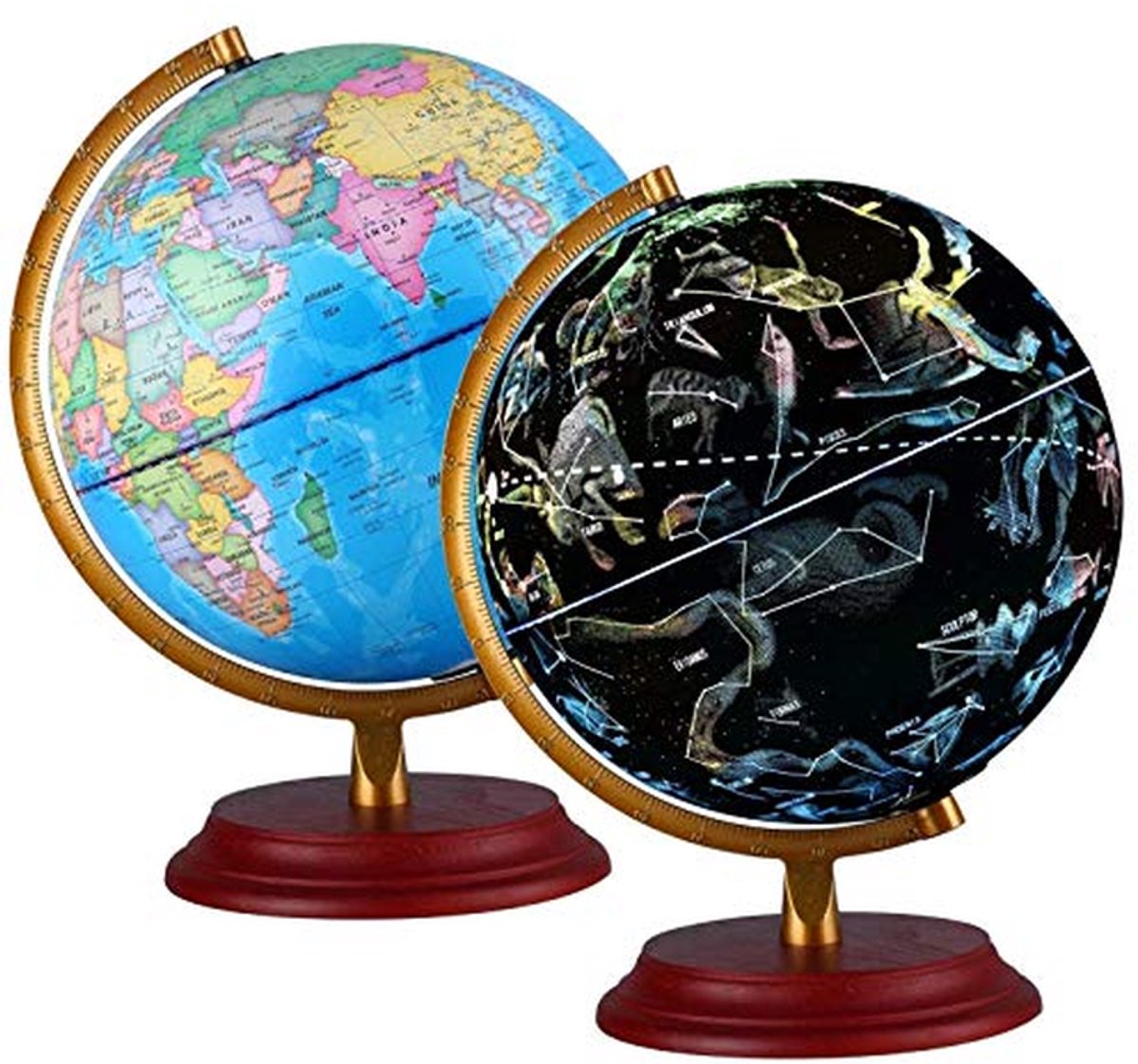 Verlichte Sterrenconstellatie Wereldbol 8 Inch
