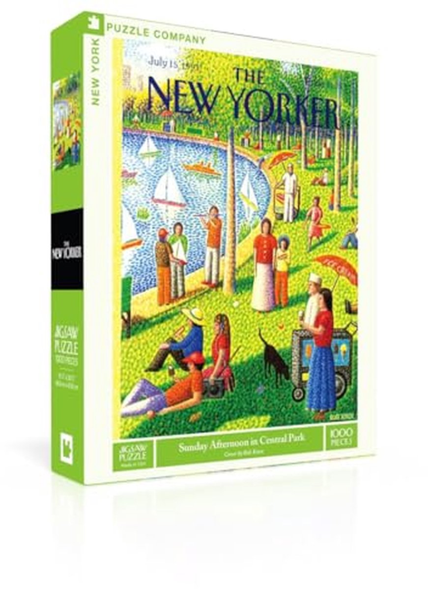 Zondagmiddag in Central Park Puzzel van 1000 Stukken