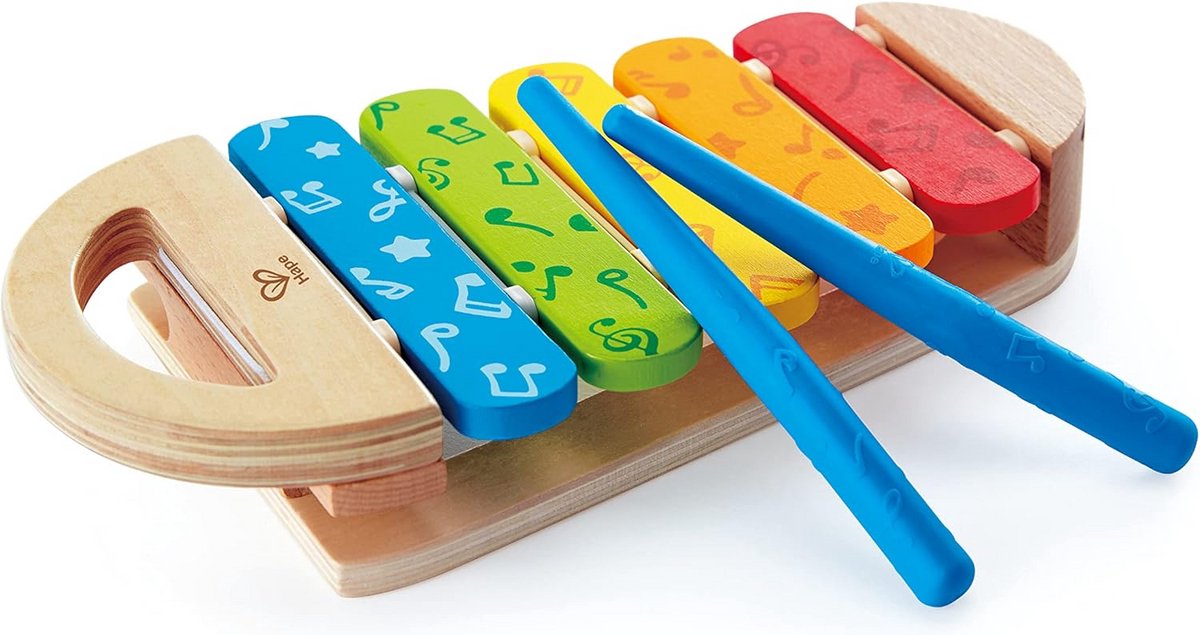 Houten Regenboog Xylofoon Muziekinstrument voor Peuters