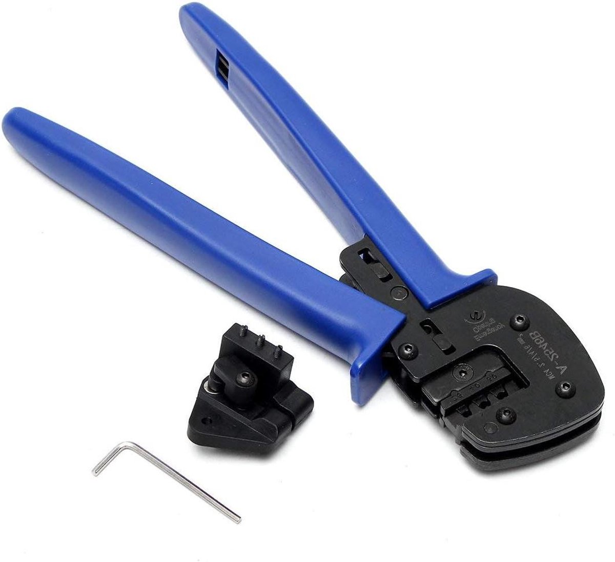 Solar Krimptang - PV Connector Tool - Zonnepanelen Installeren - Ratelsysteem Nauwkeurig - 2.5-6 mm2 - Grijs