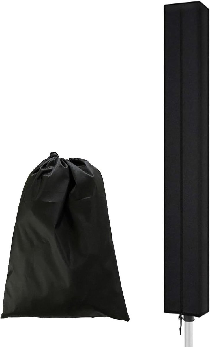 Droogmolenhoes Wasdrogerhoes Buiten Beschermen Waterdicht Oxford Doek 200 cm Zwart