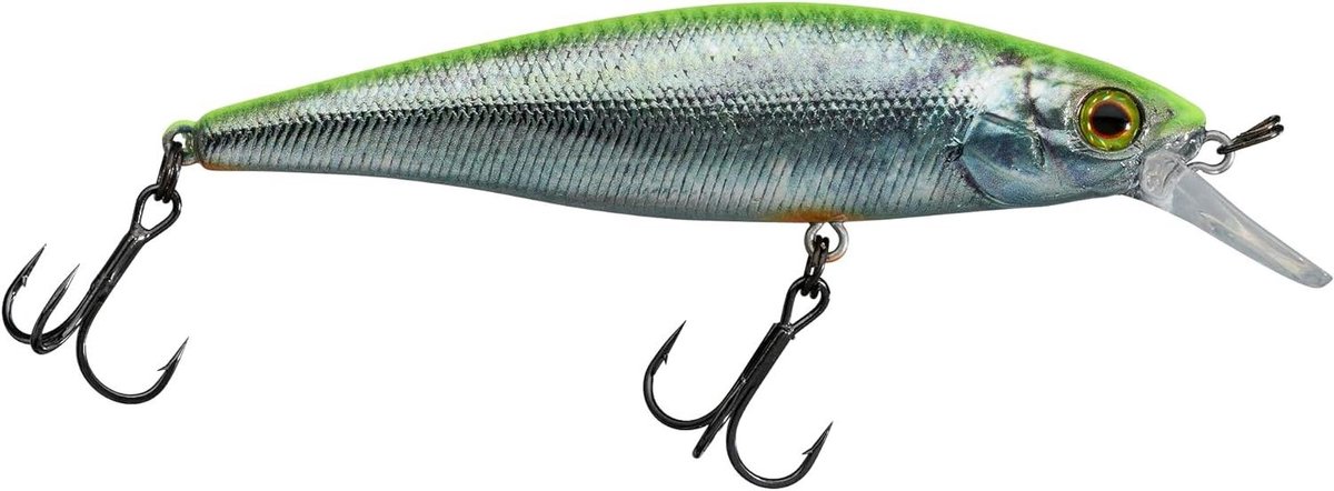 Vis Aas Wobbler - Hardbait Lokaas - Roofvis Vangen - Zwevend Gedrag - 95 mm - Zichtbare Roach