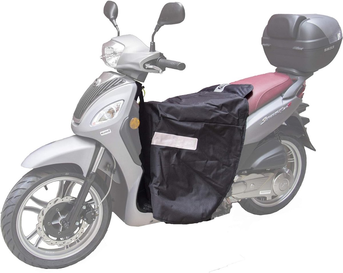 QIN® Scooter Deken - Beenkleed - Waterdicht - Winddicht - Zwart - 40cm x 30cm x 6cm