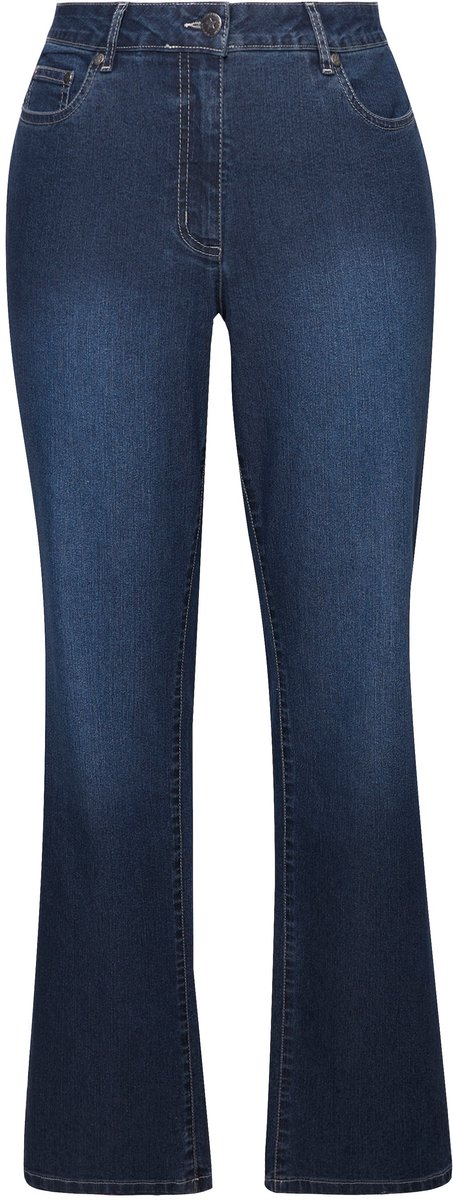 Angel of Style - Dames - Jeans Paula Straight Fit stretchcomfort 5-pocket - Blue stone - Maat 108