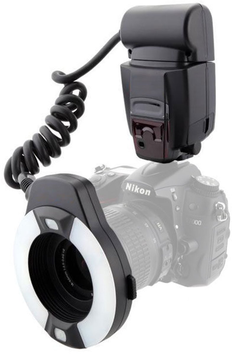 Meike MK-14EXT Macro Ringflitser Nikon