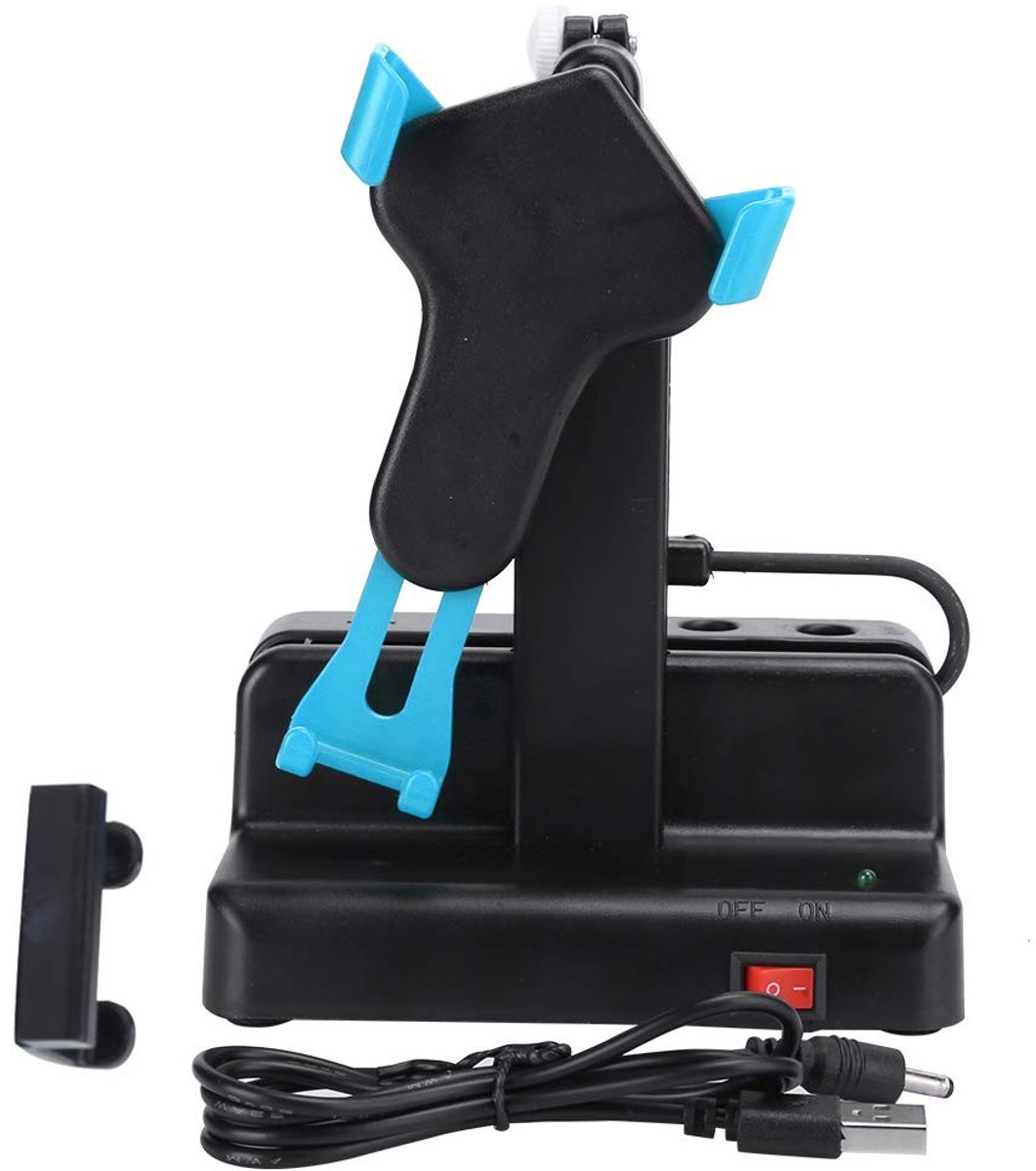 NTH products- Telefoon Shaker Duurzaam - Verstelbare Standaard - Automatisch Schommelen - Stappen Teller - Eenvoudig te Gebruiken - Tot 8000 Stappen per Uur - Schudapparaat