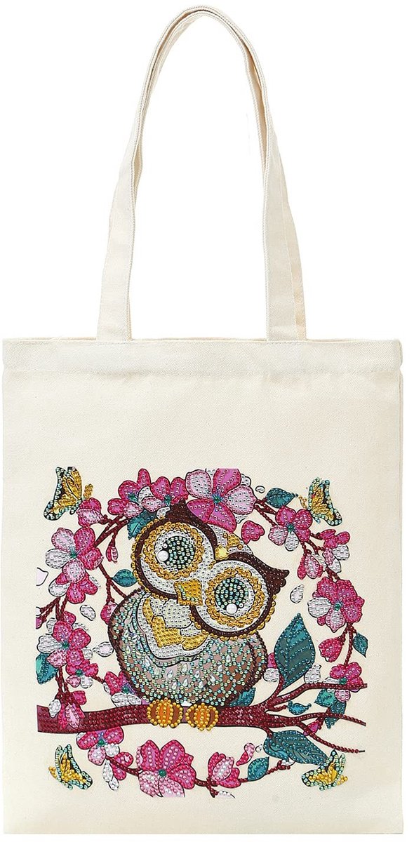 MTTproducts- Draagtas Herbruikbaar - Canvas Shopper - Boodschappentas - Schoudertas - Grote Inhoud - Voor Vrouwen en Meisjes - Canvas Tas