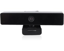 Allecto - Webcam met Microfoon - 4K HD-webcamera - 360 Graden Rotatie - USB-interface - Gaming - Geschikt voor Bellen en Conferentie