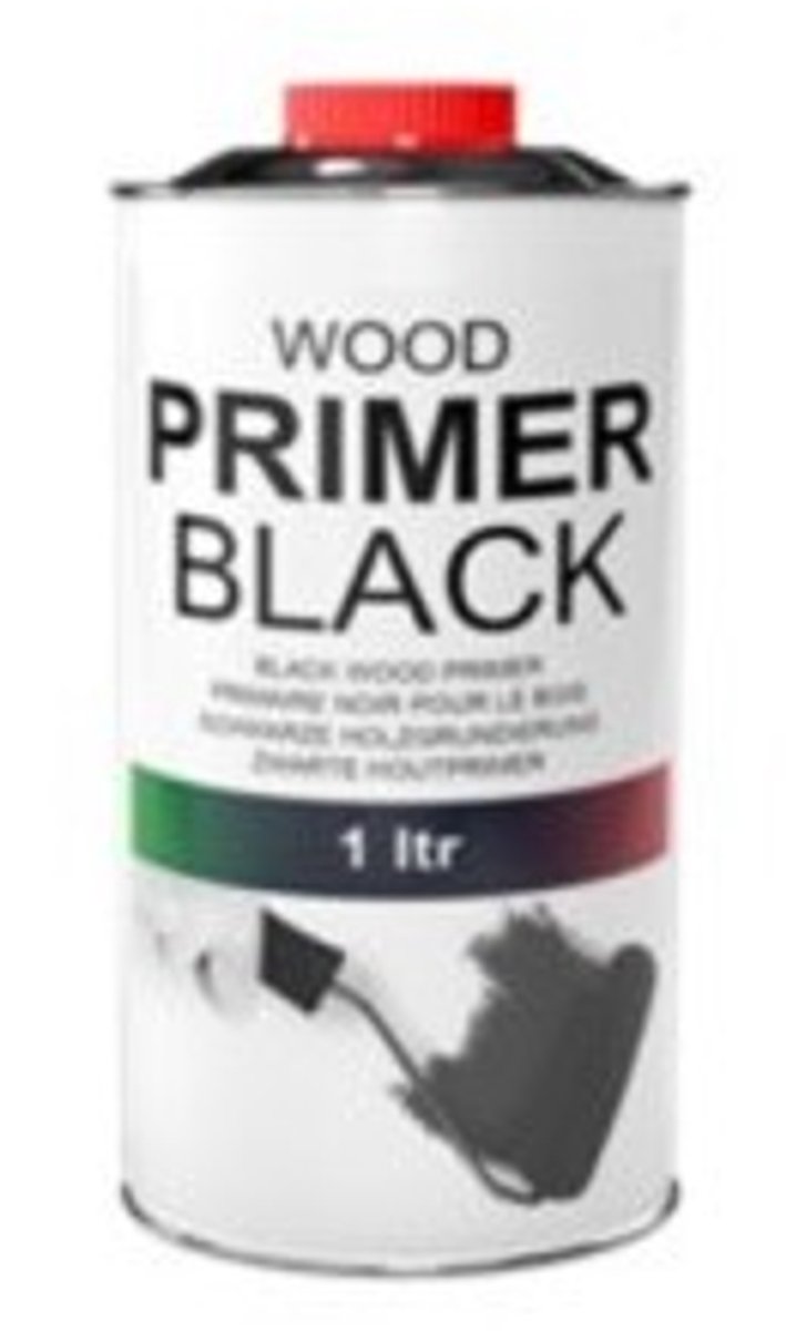 Bostik Wood Primer - Zwart - 1 Liter