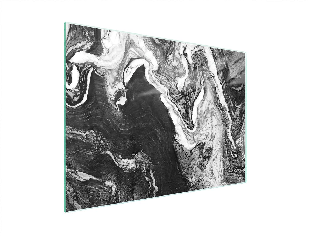 TMK ArtDeko - Snijplank - Glas - 40x30 cm - Marmereffect