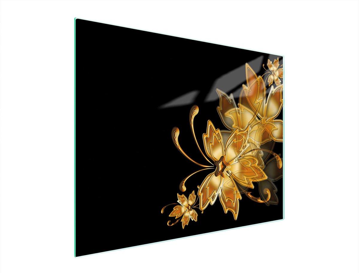 TMK ArtDeko - Snijplank - Glas - 52x40 cm - Goud
