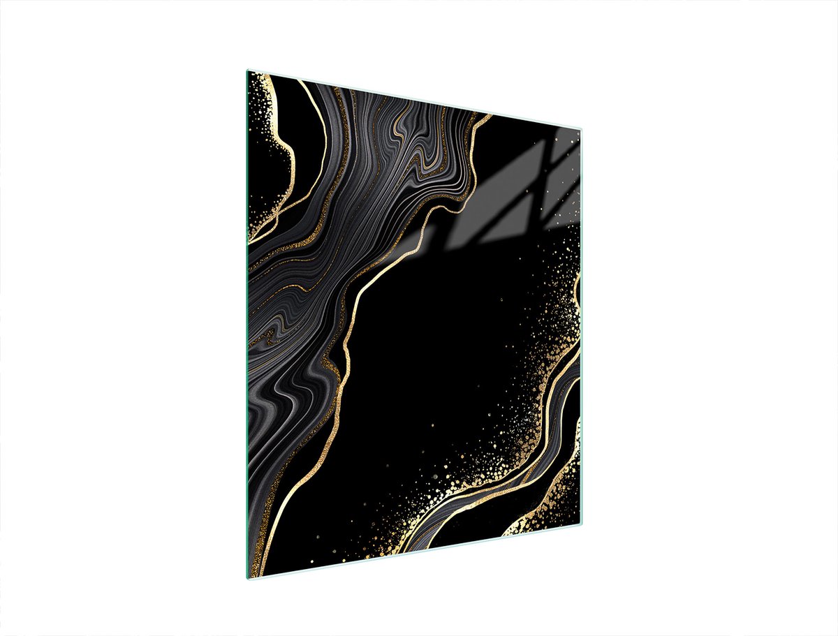 TMK ArtDeko - Snijplank - Glazen - 45x52 cm - Marble