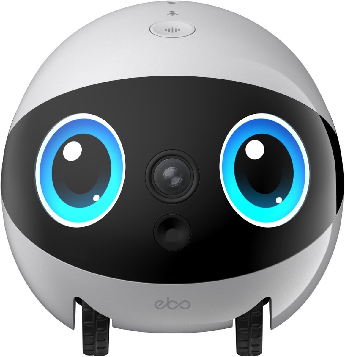 ENABOT EBO Air 2 Plus Begleitroboter (Maanlichtwit), High-End Huisdierbegleitung, Afstandsbewaking, Binnenbeveiliging