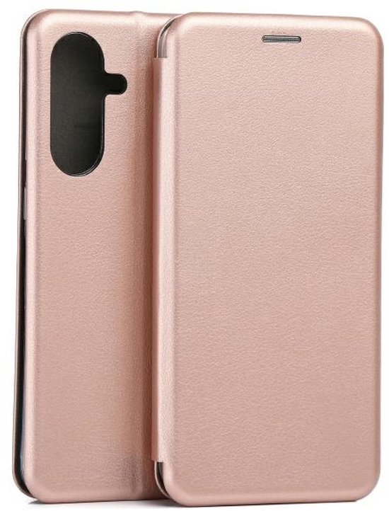 Beline Galaxy A36 Serie - Book Magnetische Hoes - Różowo-złoty - Magneetsluiting - Standaardfunctie