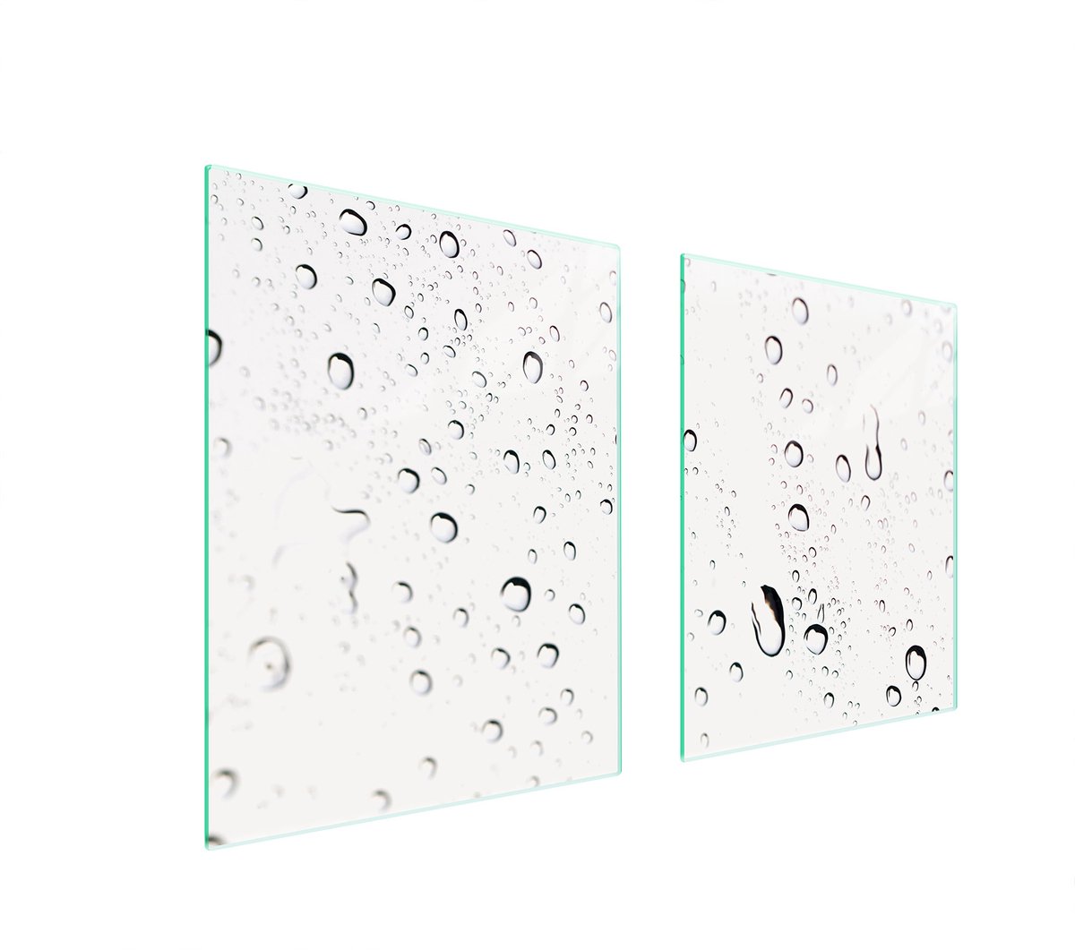 TMK ArtDeko - Snijplank - Glas - Beschermplaat - 85x52 cm