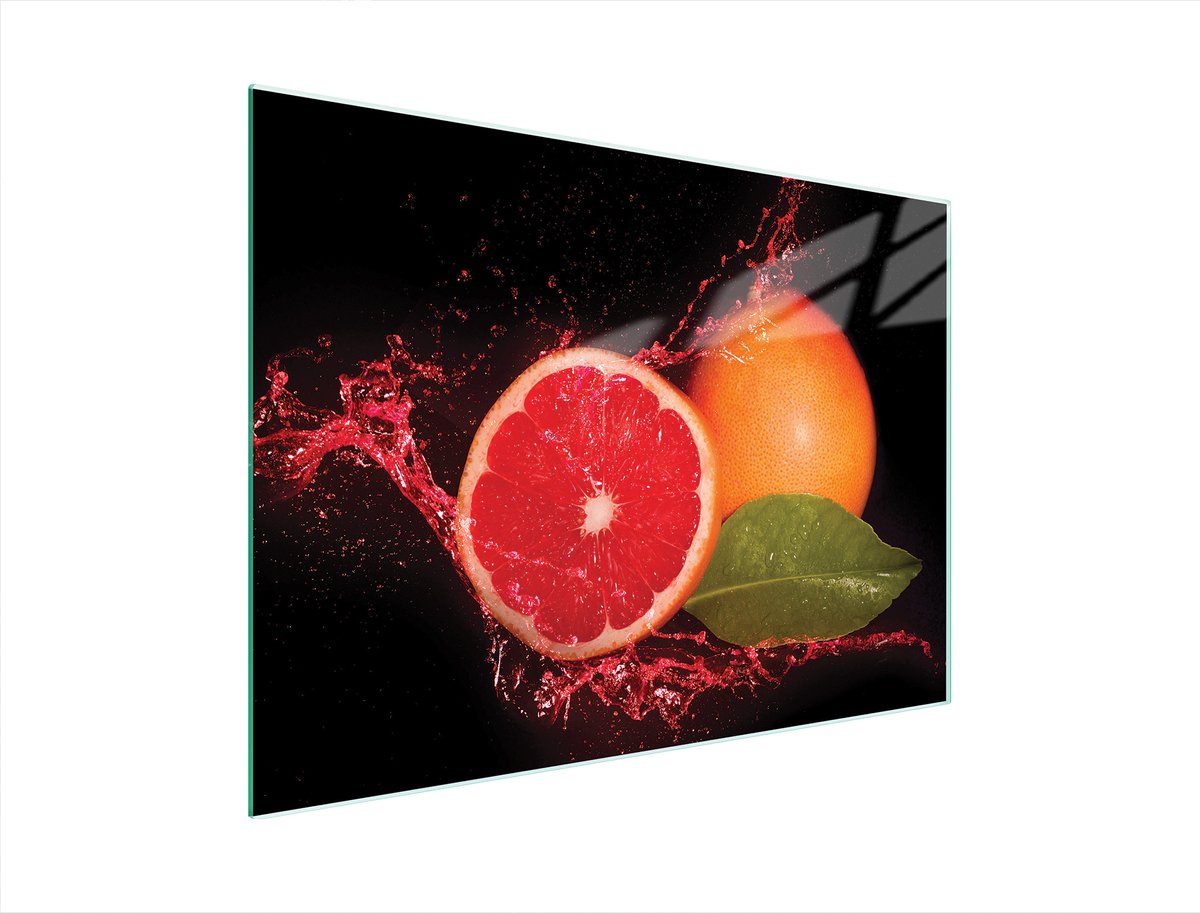 TMK ArtDeko - Snijplank - Grapefruit Design - 40x30 cm - Veilig en Hygiënisch