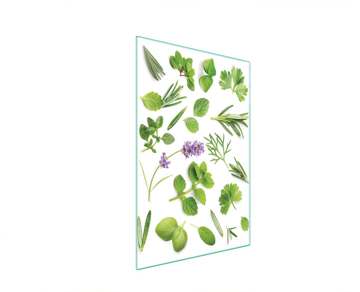 TMK ArtDeko - Snijplank - Glas Bescherming - 35x52 cm - Rozenprint