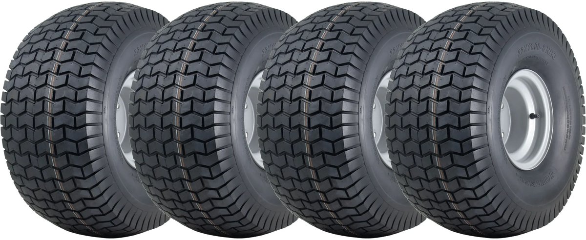 22x11.00-8 grasband, Wanda P512 met 100 mm steekcirkel, zitmaaier, 4-laags - set van 4 -
