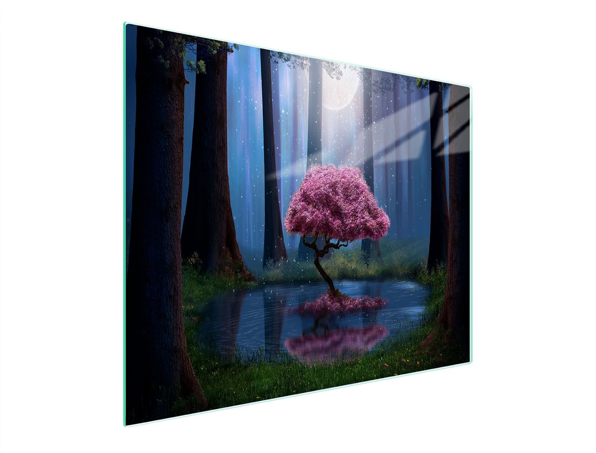 TMK ArtDeko - Snijplank - 52x30 cm - Glas - Hartvormig