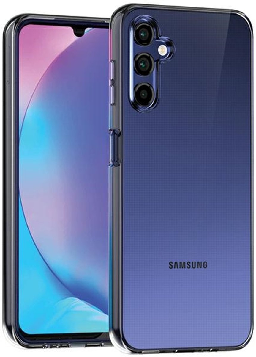 Mercury Jelly Clear - Telefoonhoesje - Samsung A25 - Transparant