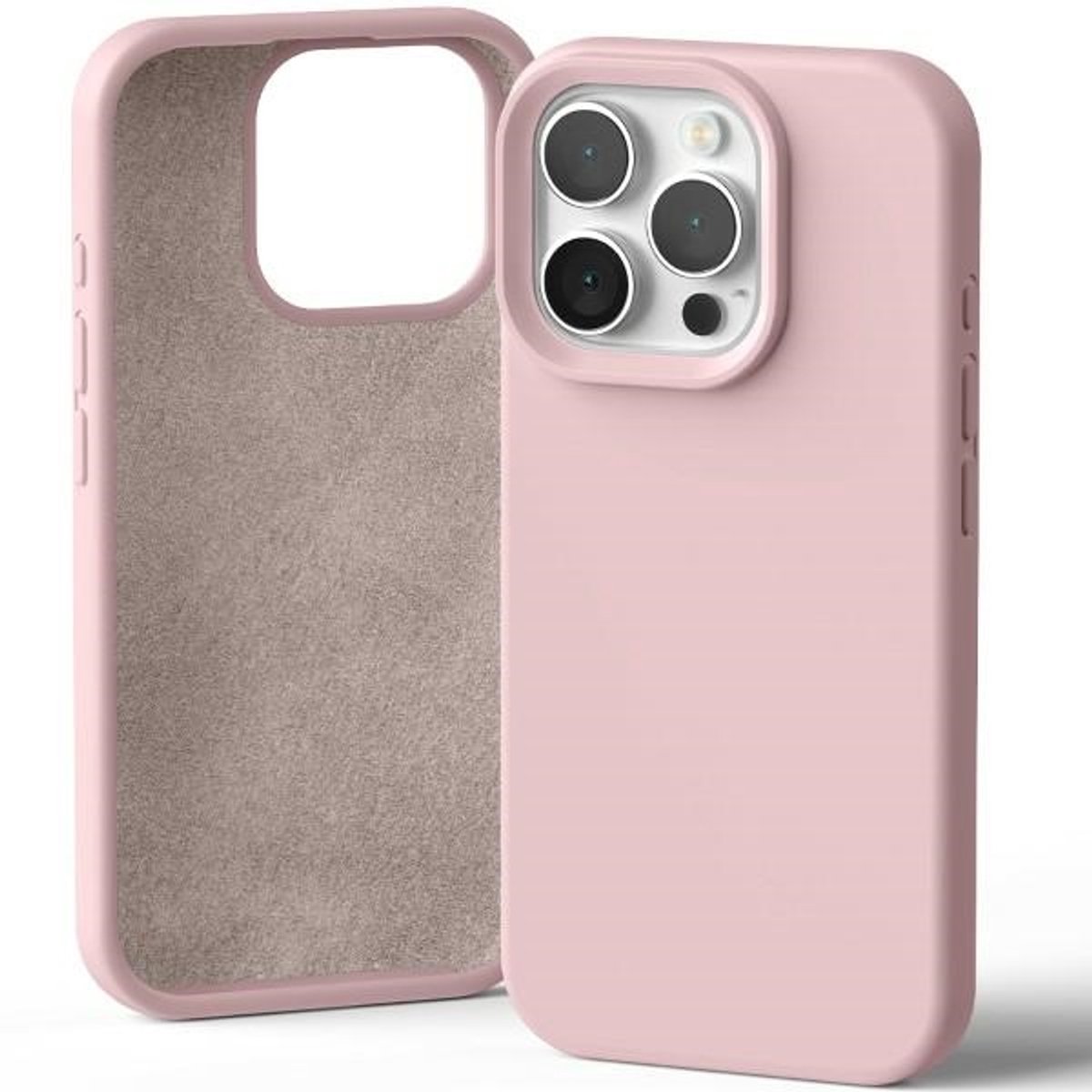 Mercury Hoesje Voor Iphone 16 Pro 6.3 Siliconen Anti-Kras Bescherming