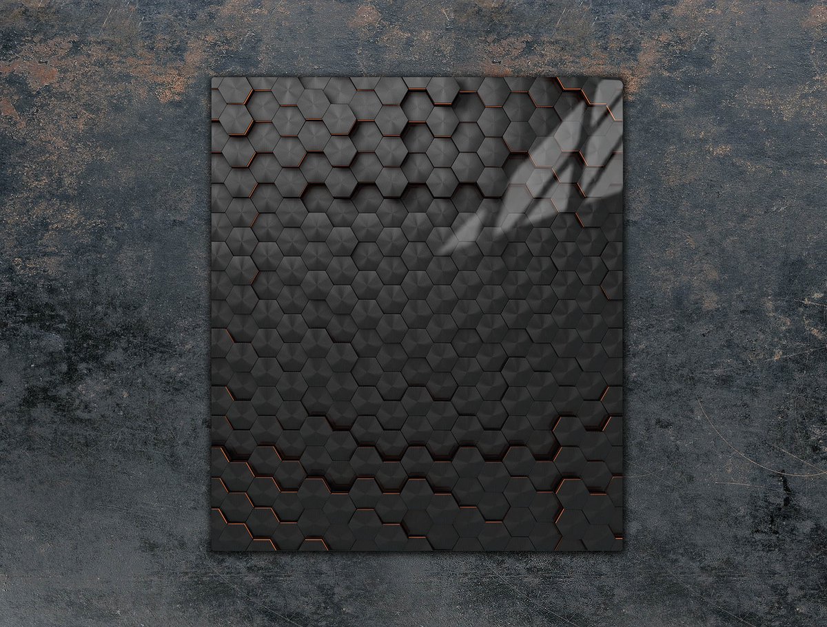 TMK ArtDeko - Snijplank - Zwart - 45x52 cm - Veilig
