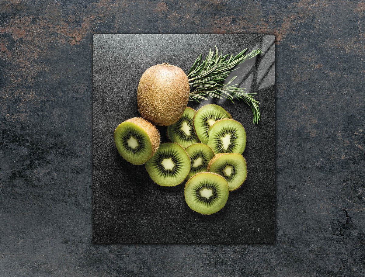 TMK ArtDeko - Beschermende Glazen Plaat - 45x52 cm - Serveerblad - Snijplank