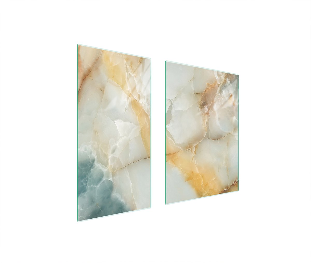 TMK ArtDeko - Snijplank - Marmer - 75x52 cm - Veiligheidsglas