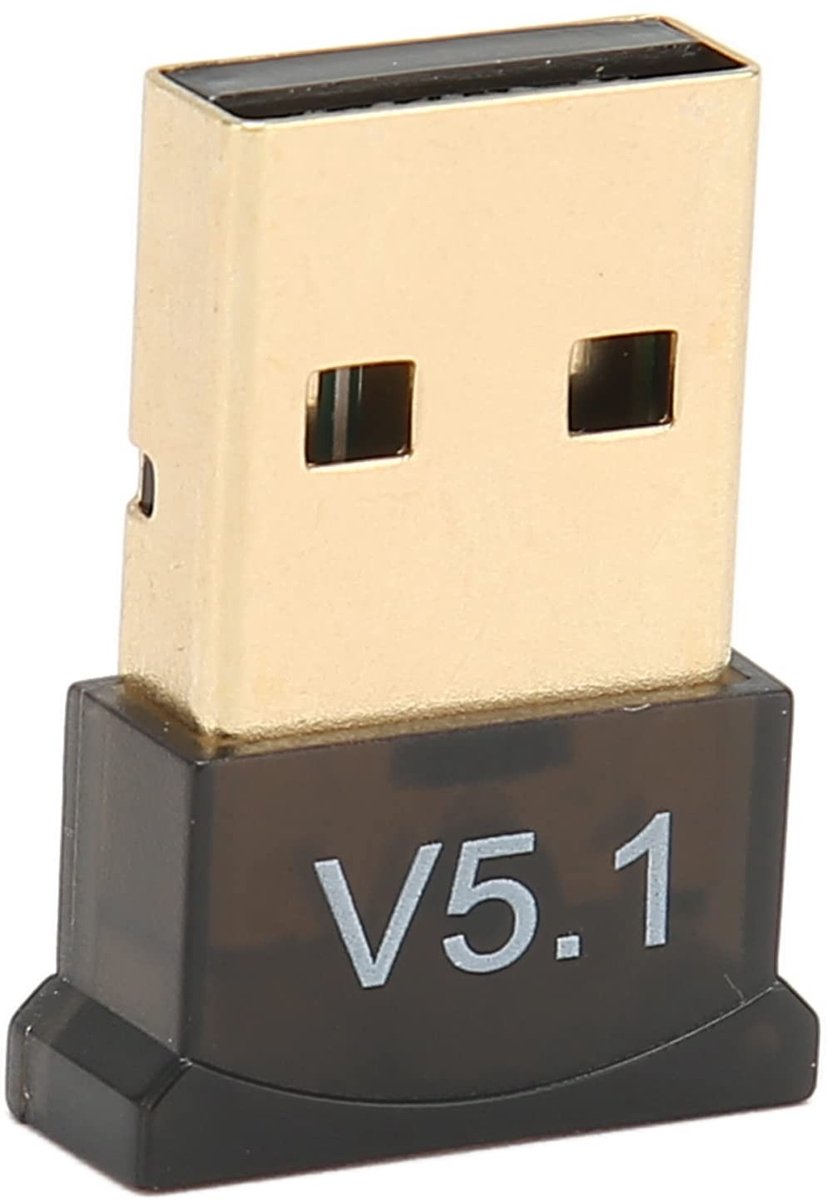 Allecto - Draadloze Usb BT-adapter - Bluetooth 5.1 - Snelle