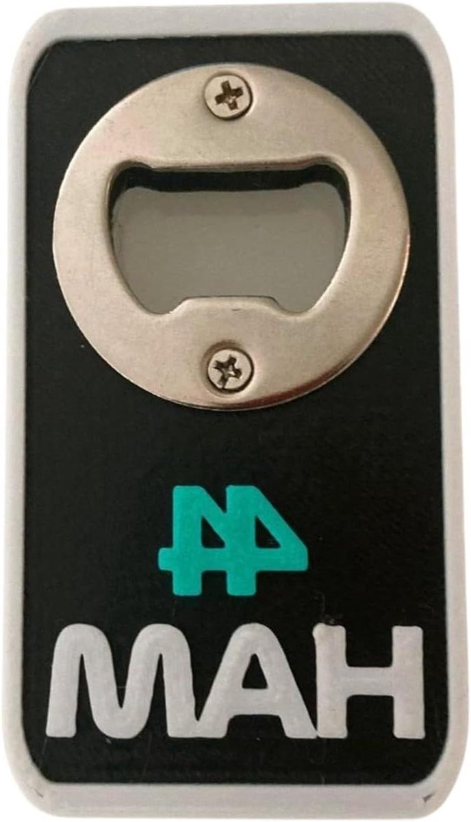 Flesopener - Bieropener - Drankjes Openen - 3D Print - N.v.t. - Wit
