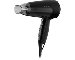 Carmen HD1450 - Föhn - 1400 watt - Coolshot - Zwart