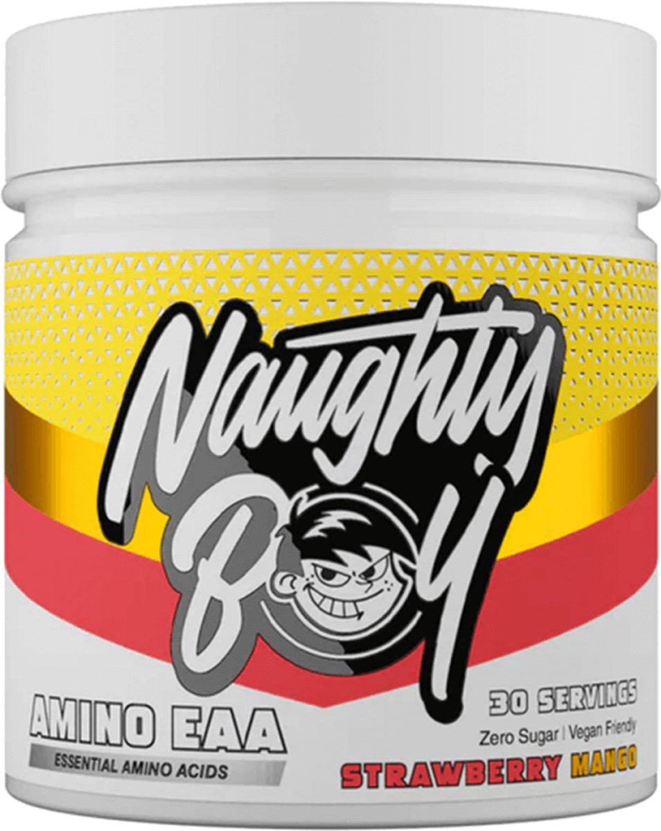 Naughty Boy Amino EAA (345g) Strawberry Mango - Aminozuren - EAA