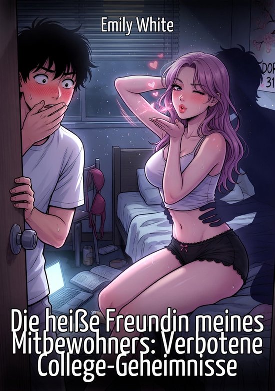 Die heiße Freundin meines Mitbewohners: Verbotene College-G ... - cover