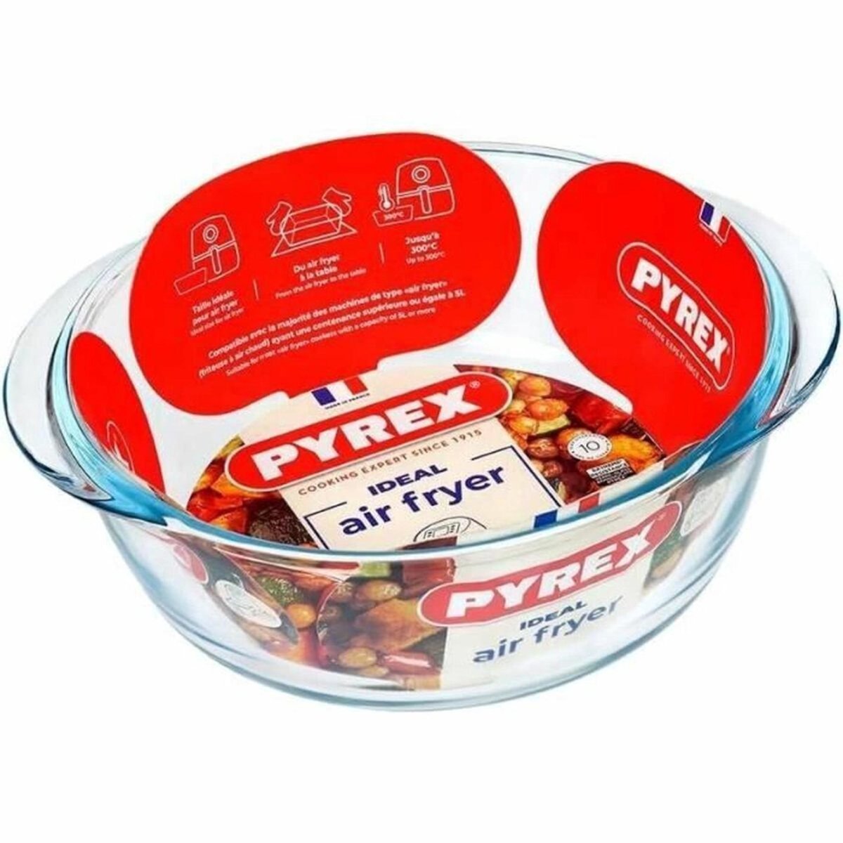 Pyrex - Ovenschaal - 26x23x8 cm - Rond