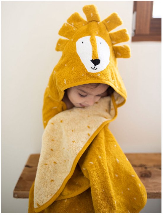 Trixie Badcape - 75x75cm - Mr. Lion van Trixie — afbeelding 5