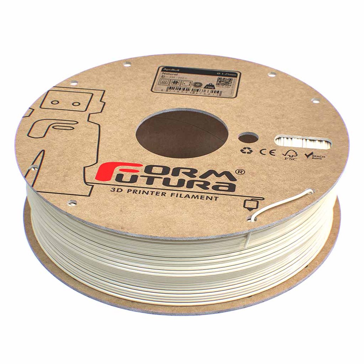 Formfutura ApolloX Natural (750 gram - 1.75mm)
