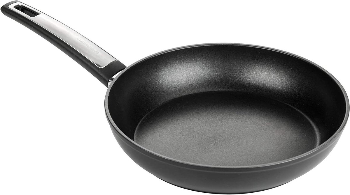 Koekenpan - Koekenpan - Lekker Koken - Antiaanbaklaag - 20 cm - Zwart